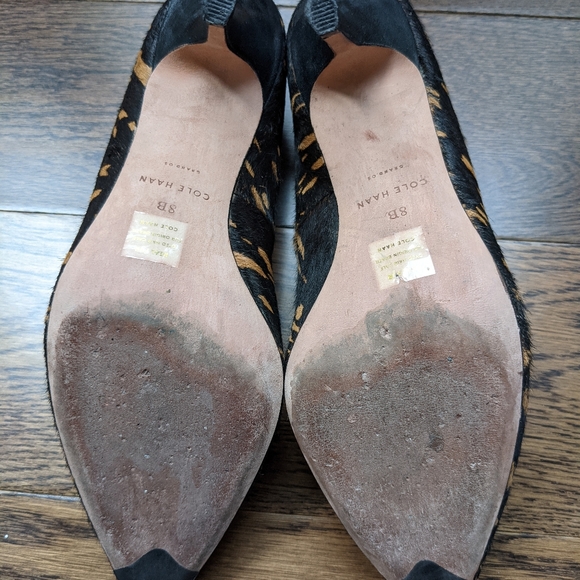 Cole Haan Women's Fur Heels - Picture 8 of 12